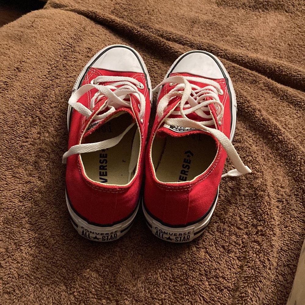 Red Converse - Picture 3 of 5